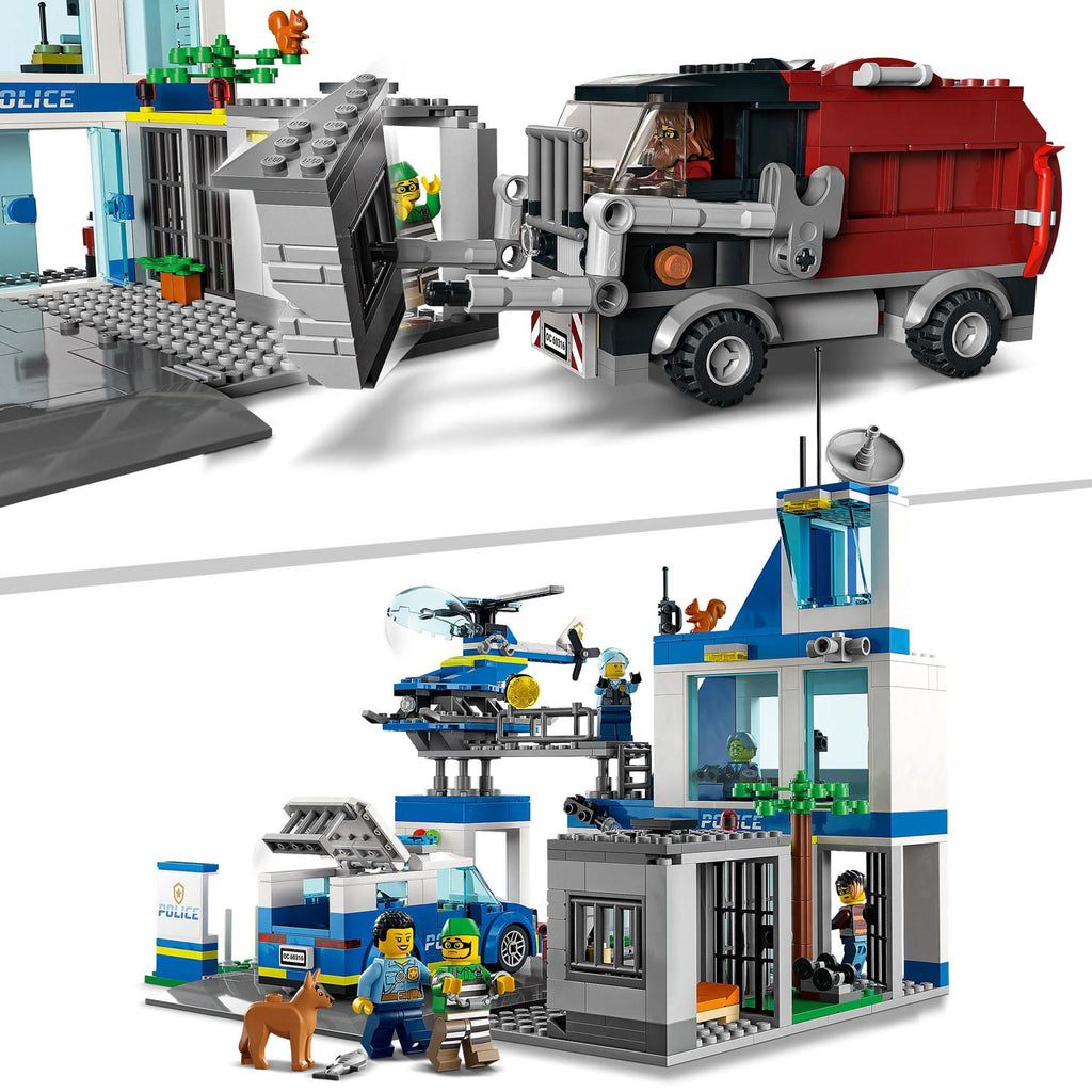 Lego city - politiebureau constructiespeelgoed (60316)