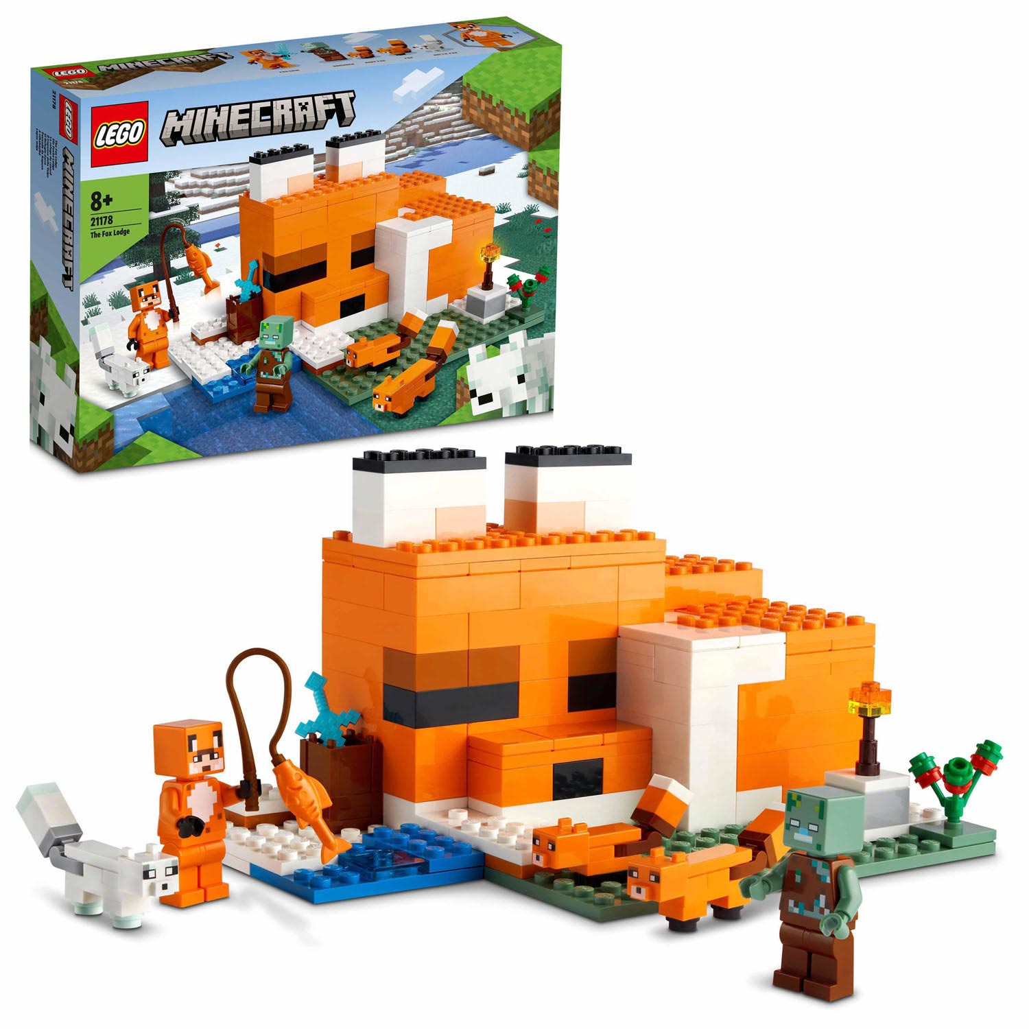 Lego minecraft 21178 de vossenhut