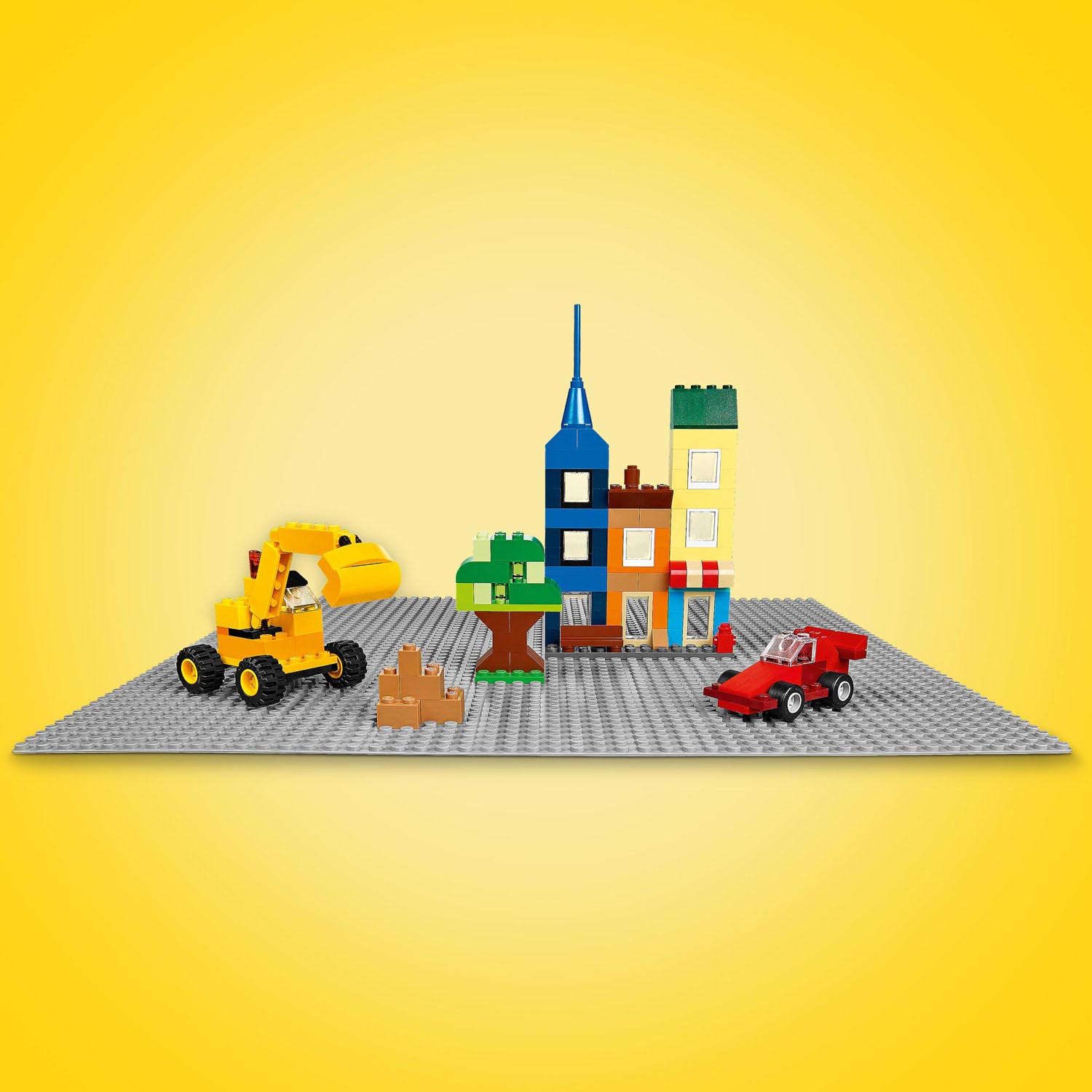 Lego classic 11024 grijze bouwplaat