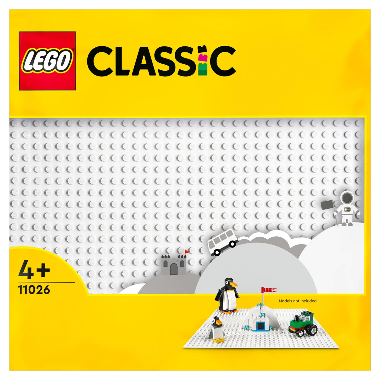 Lego classic 11026 bouwplaat wit
