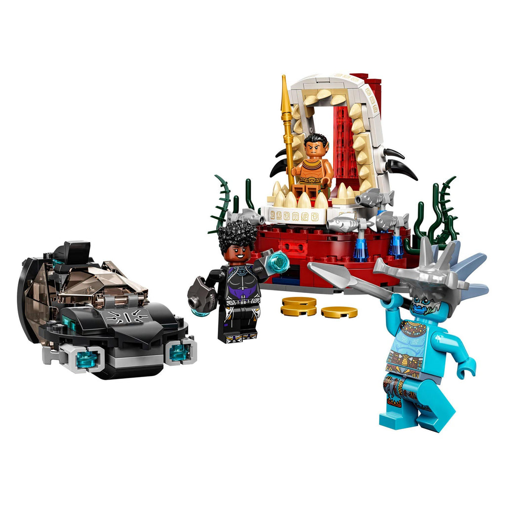 Lego marvel - koning namor’s troonzaal constructiespeelgoed (76213)