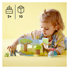 Lego duplo - wilde dieren van afrika constructiespeelgoed (10971)