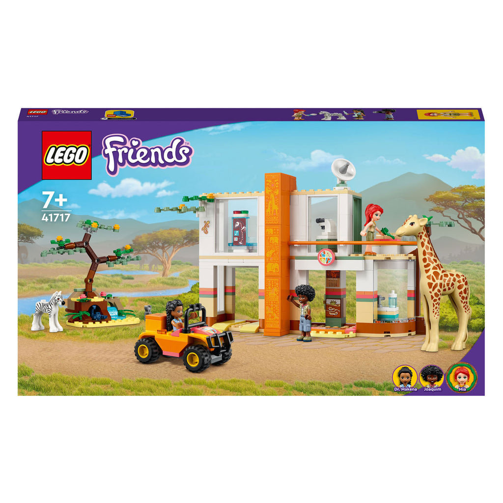 Lego friends - mia’s wilde dieren bescherming constructiespeelgoed (41717)