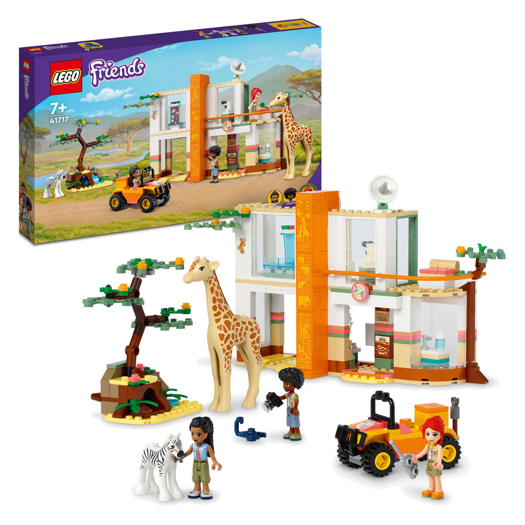 Lego friends - mia’s wilde dieren bescherming constructiespeelgoed (41717)