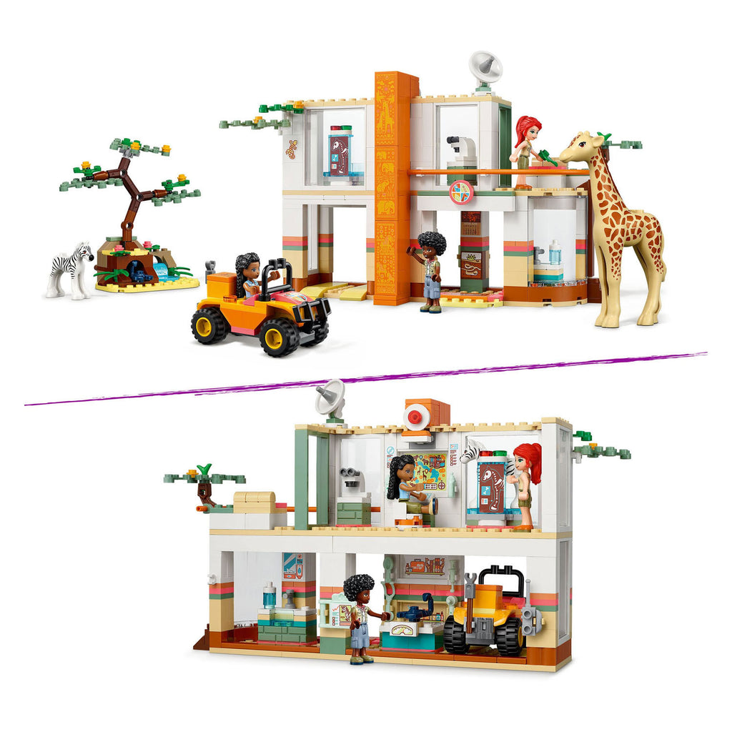 Lego friends - mia’s wilde dieren bescherming constructiespeelgoed (41717)