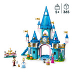 Lego disney princess - het kasteel van assepoester en de knappe prins constructiespeelgoed (43206)