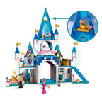 Lego disney princess - het kasteel van assepoester en de knappe prins constructiespeelgoed (43206)