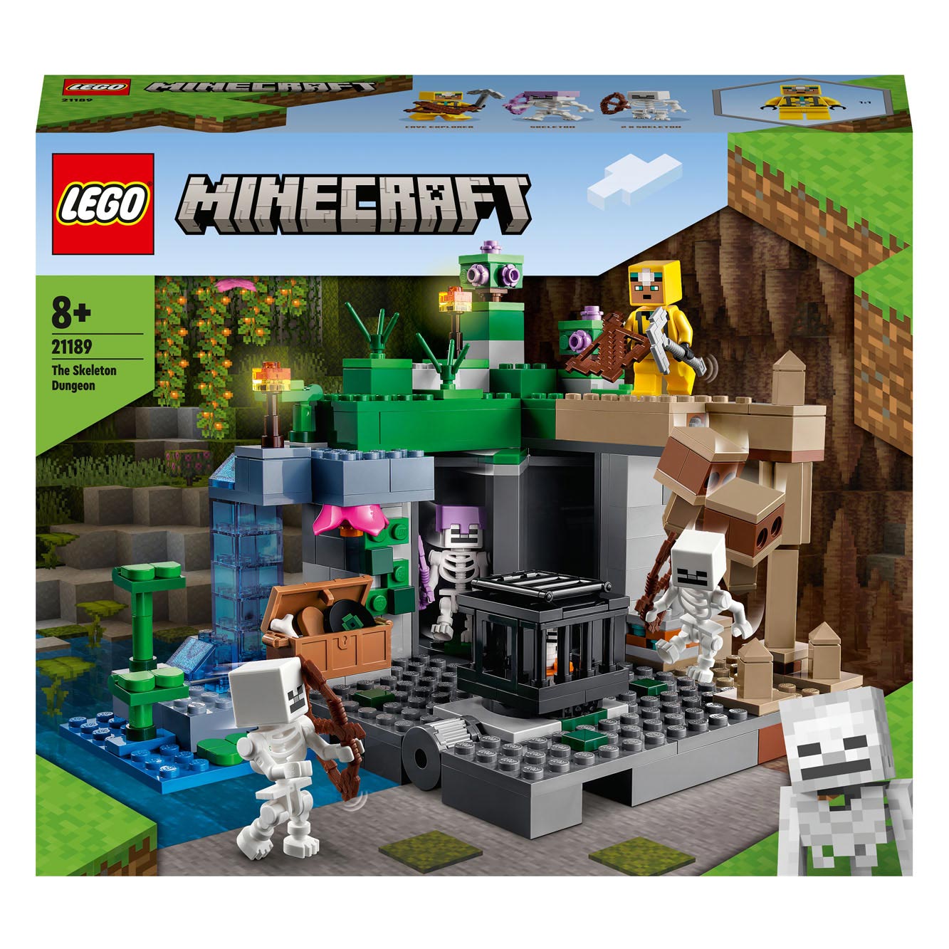 Lego Minecraft 21189 De Skeletkerker