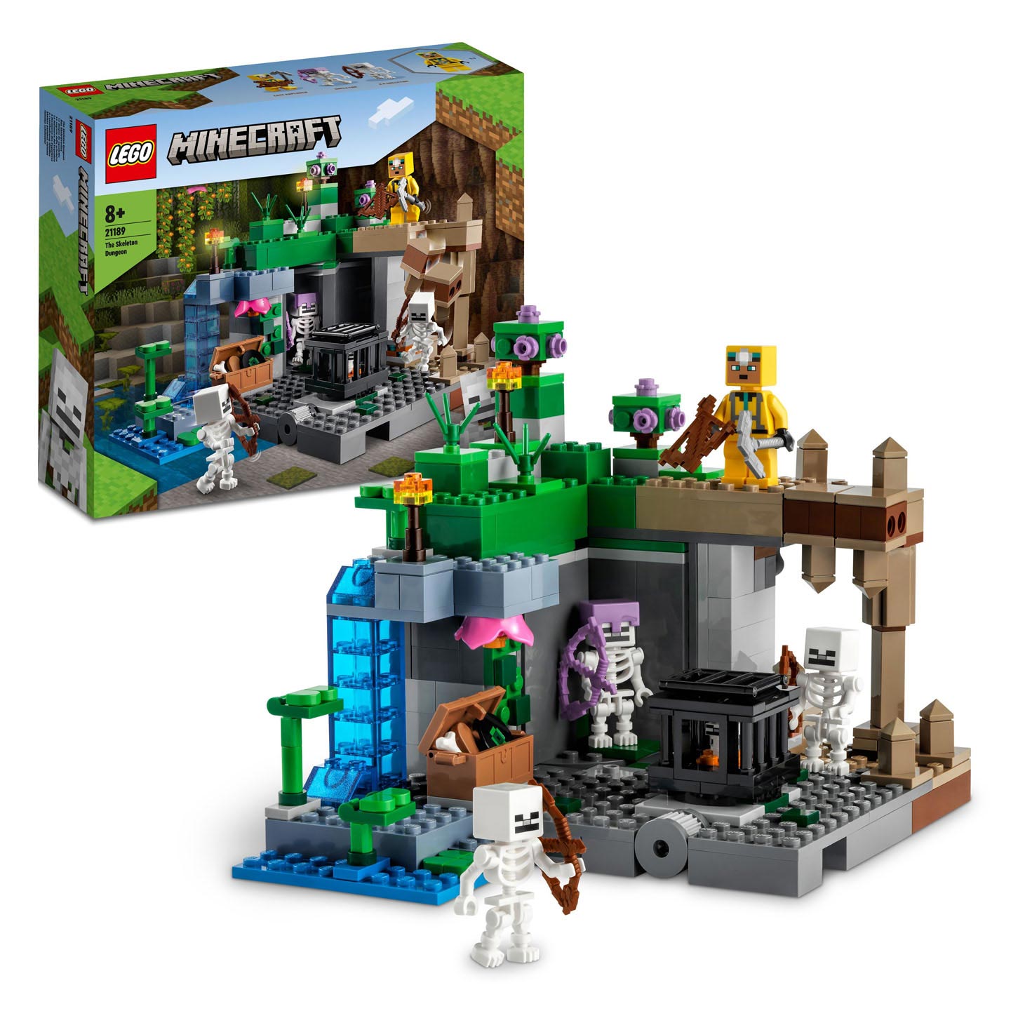 Lego Minecraft 21189 De Skeletkerker