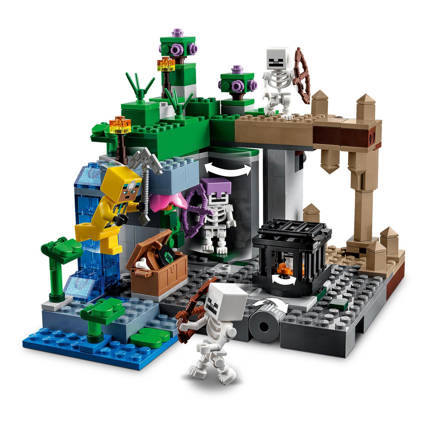 Lego Minecraft 21189 De Skeletkerker
