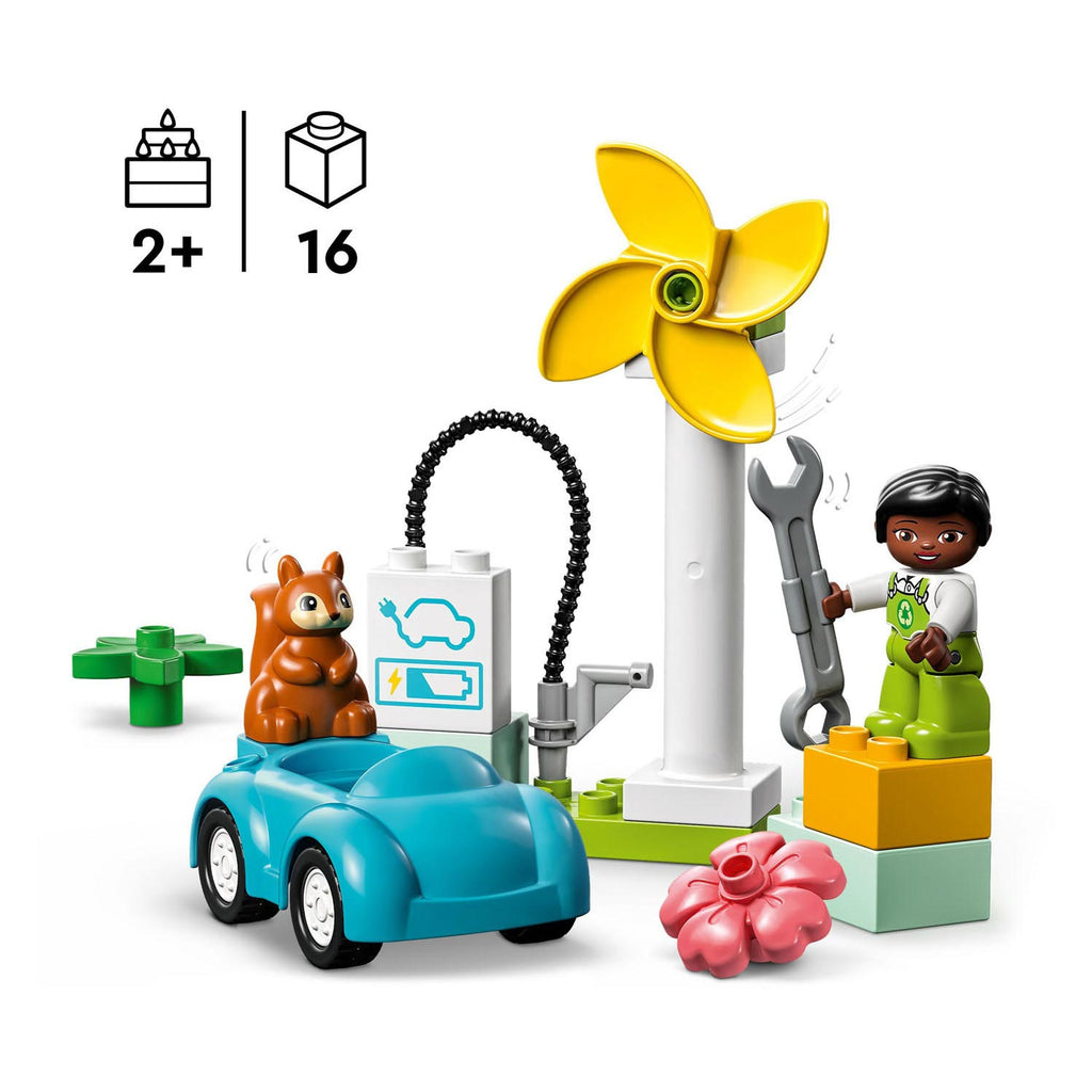 Lego duplo - 10985 windmolen en elektrische auto