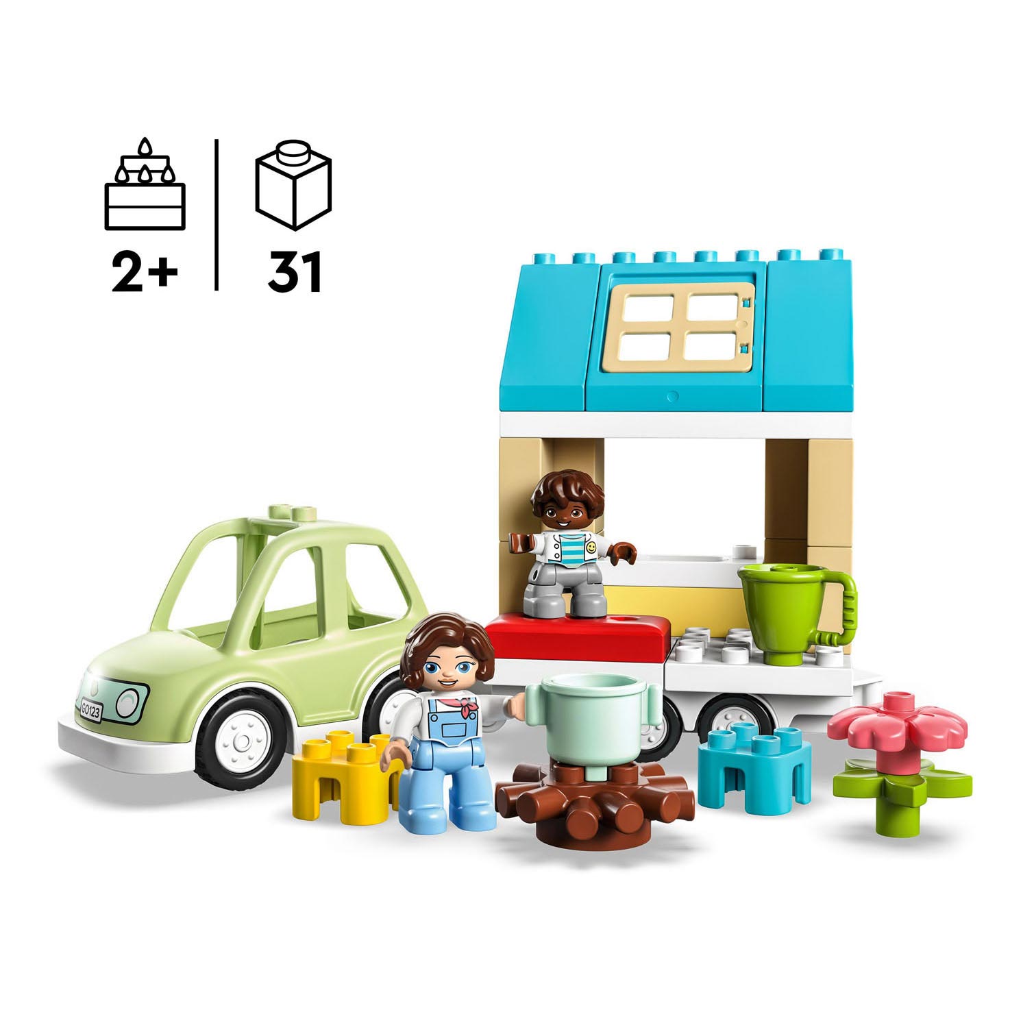 Lego duplo 10986 familiehuis op wielen