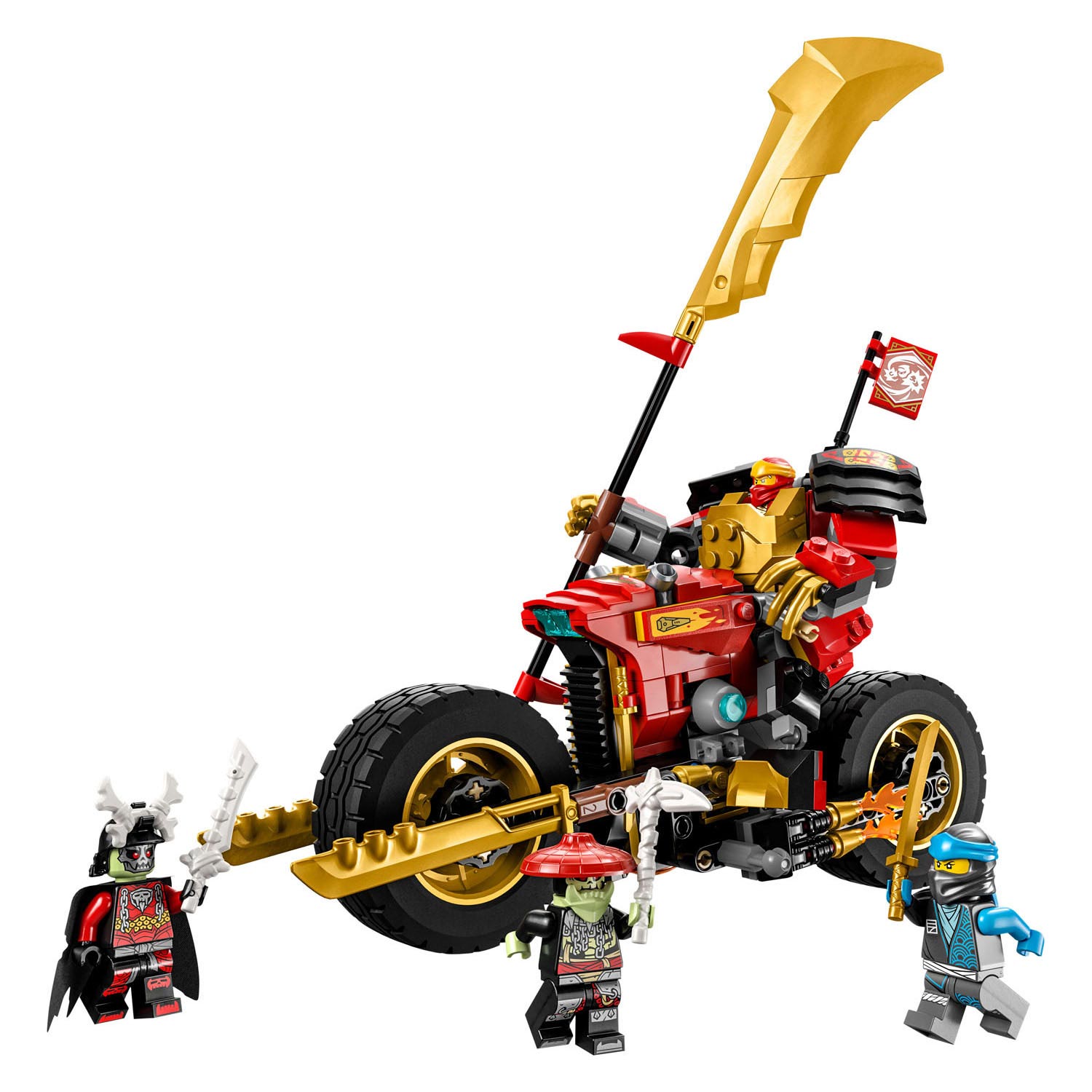 Lego ninjago - kai’s mech rider evo constructiespeelgoed (71783)