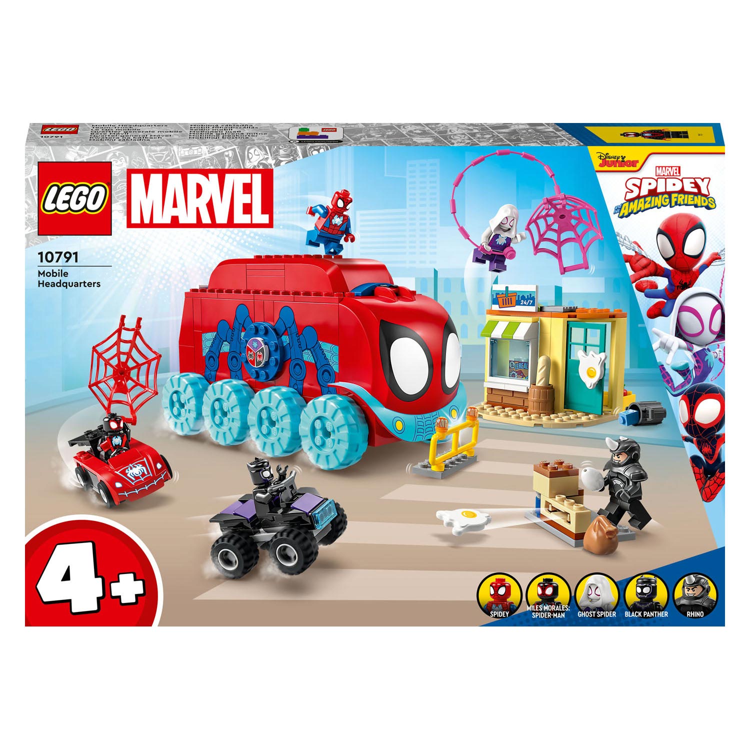 Lego Marvel 10791 Spidey het Mobiele Hoofdkwartier van Team Spidey