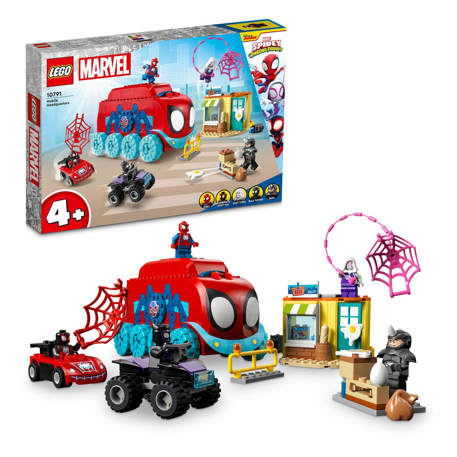 Lego Marvel 10791 Spidey het Mobiele Hoofdkwartier van Team Spidey