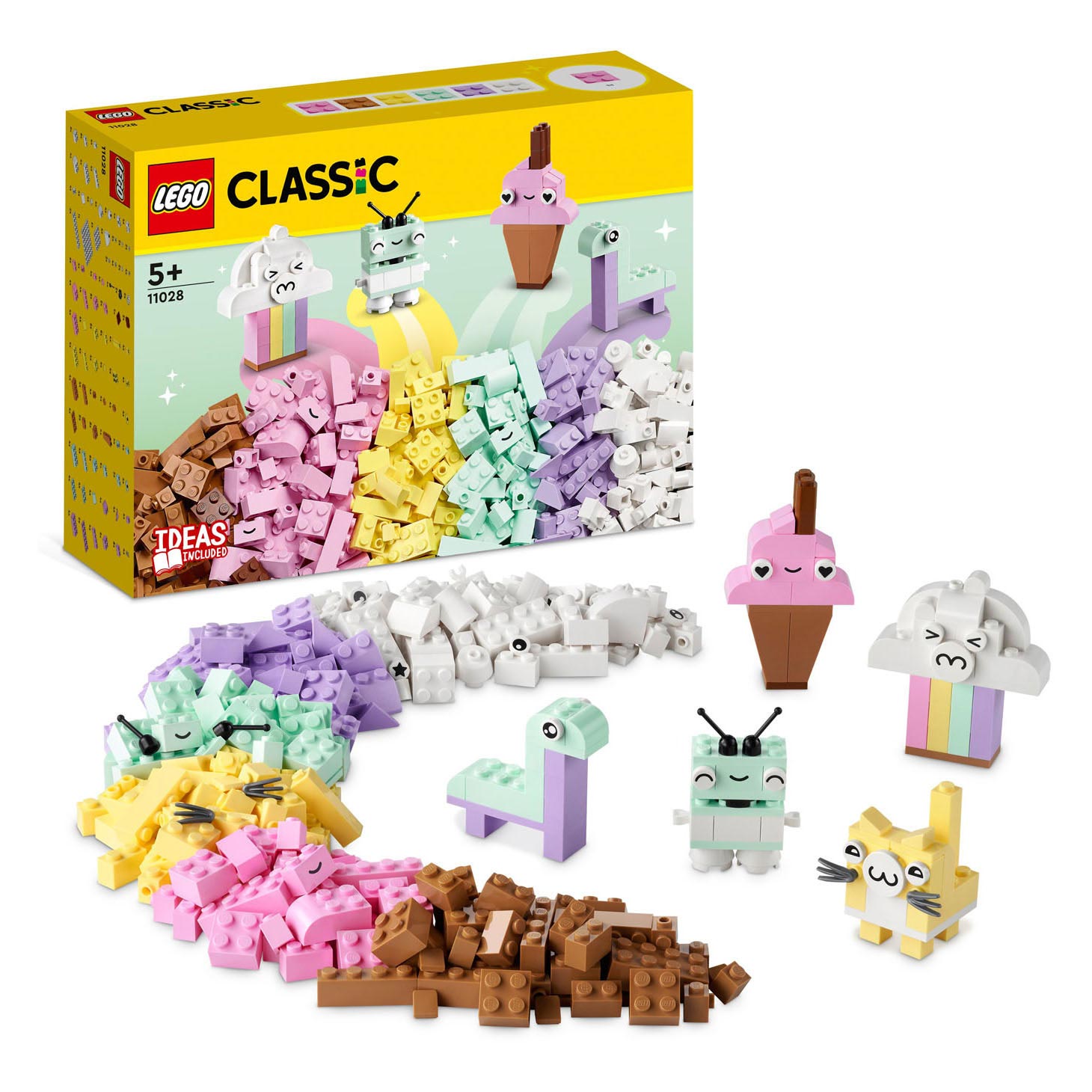 Lego classic 11028 creatief spelen met pastelkleur