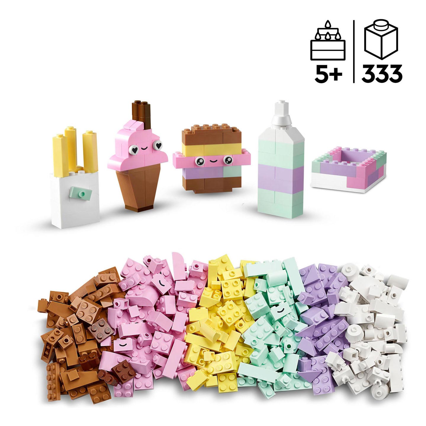 Lego classic 11028 creatief spelen met pastelkleur