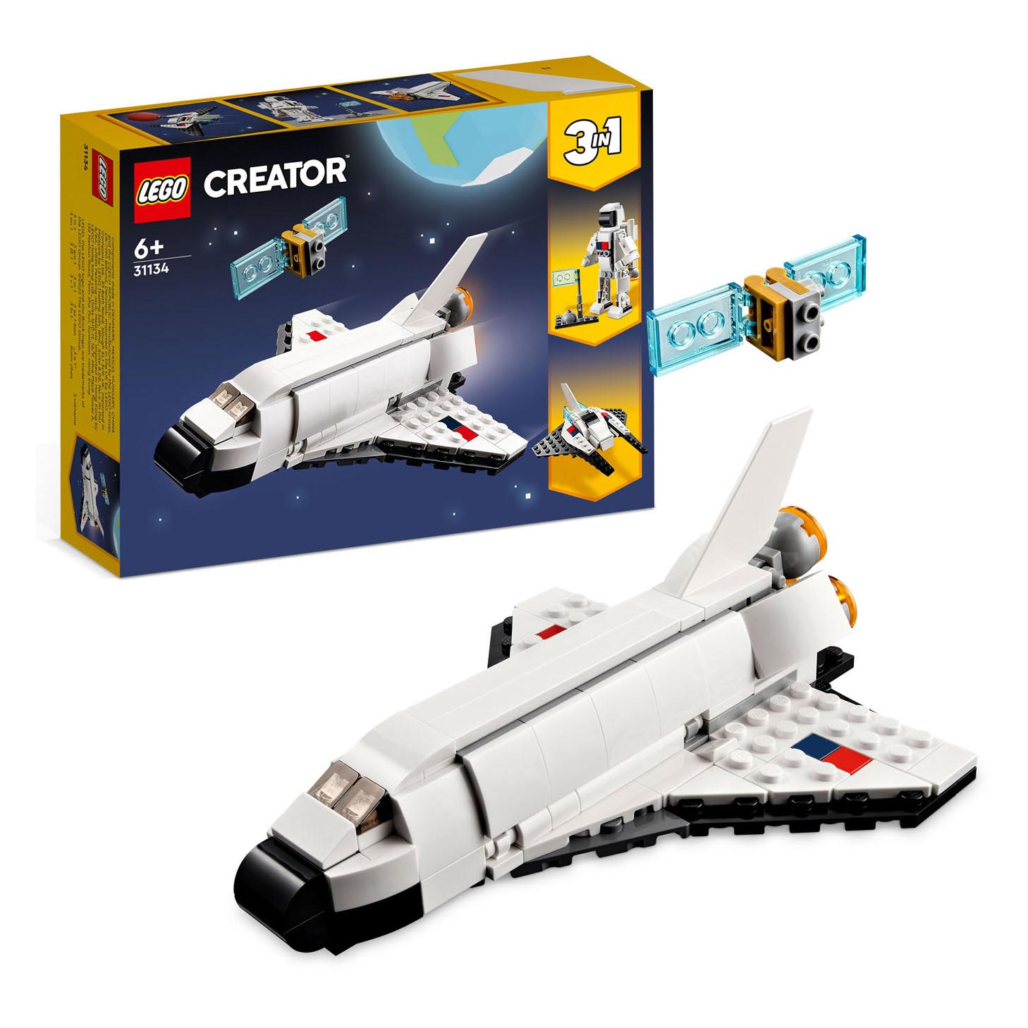 Lego creator 31134 3in1 space shuttle