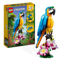 Lego creator 3-in-1 - exotische papegaai constructiespeelgoed (31136)