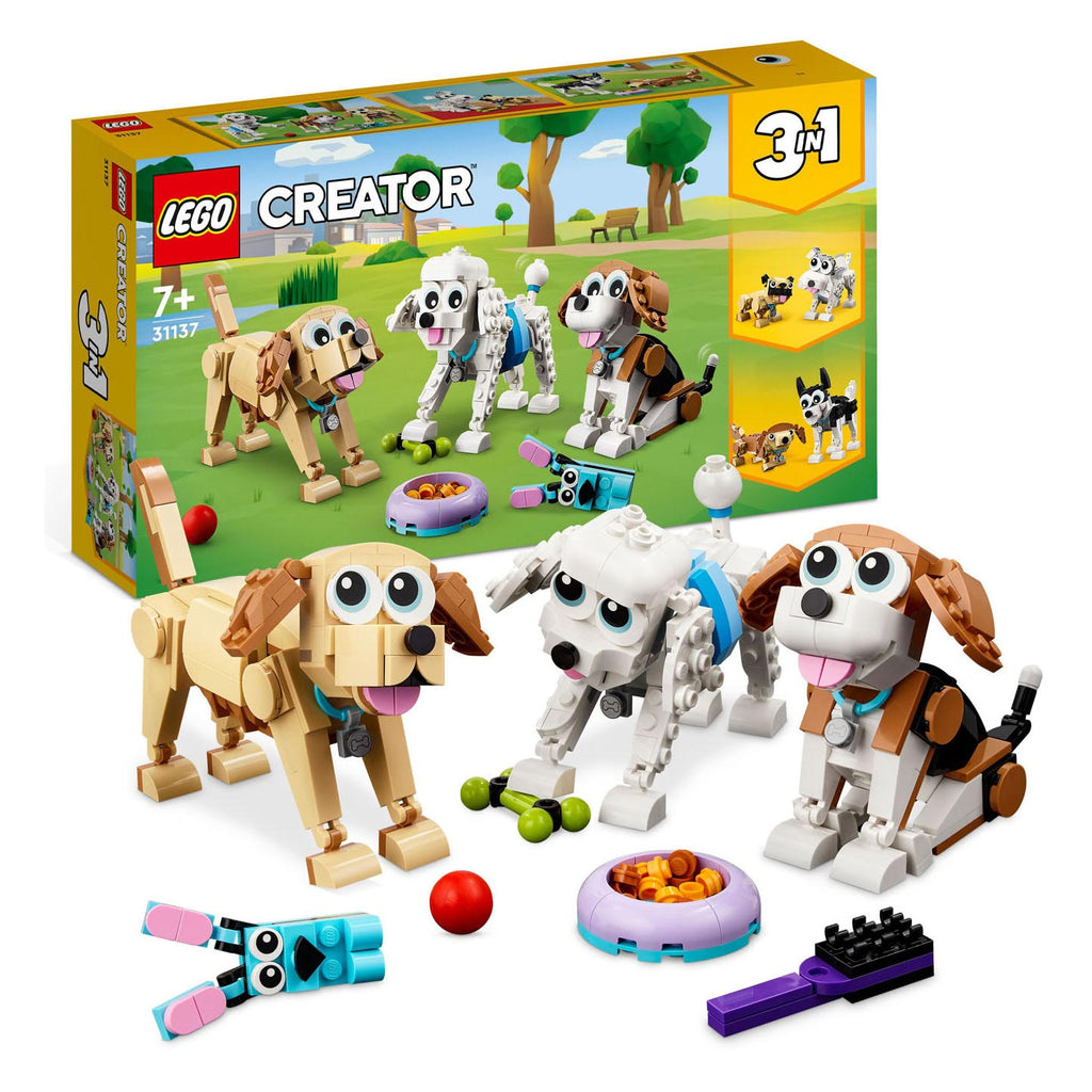 Lego creator 31137 schattige honden