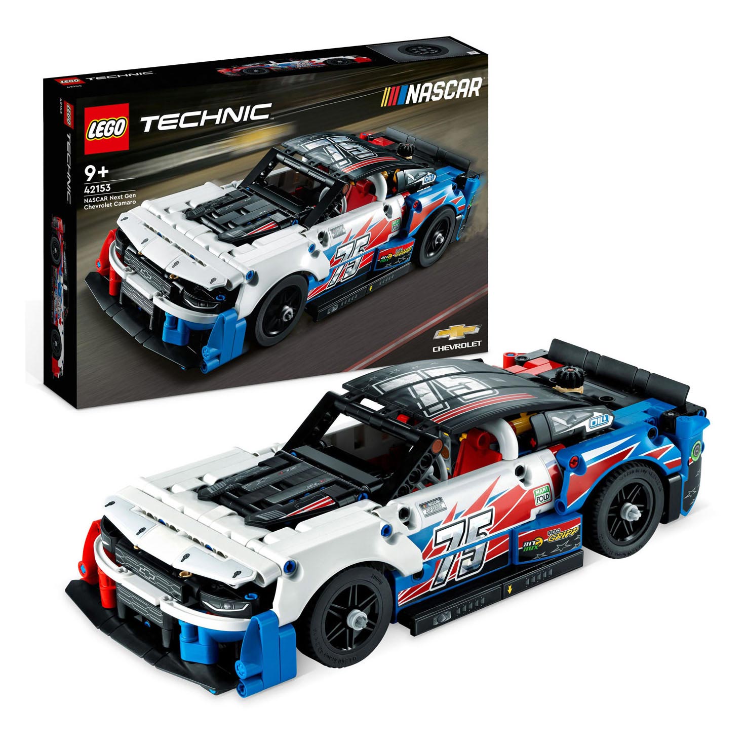 Lego technic 42153 nascar next gen chevrolet camaro zl1