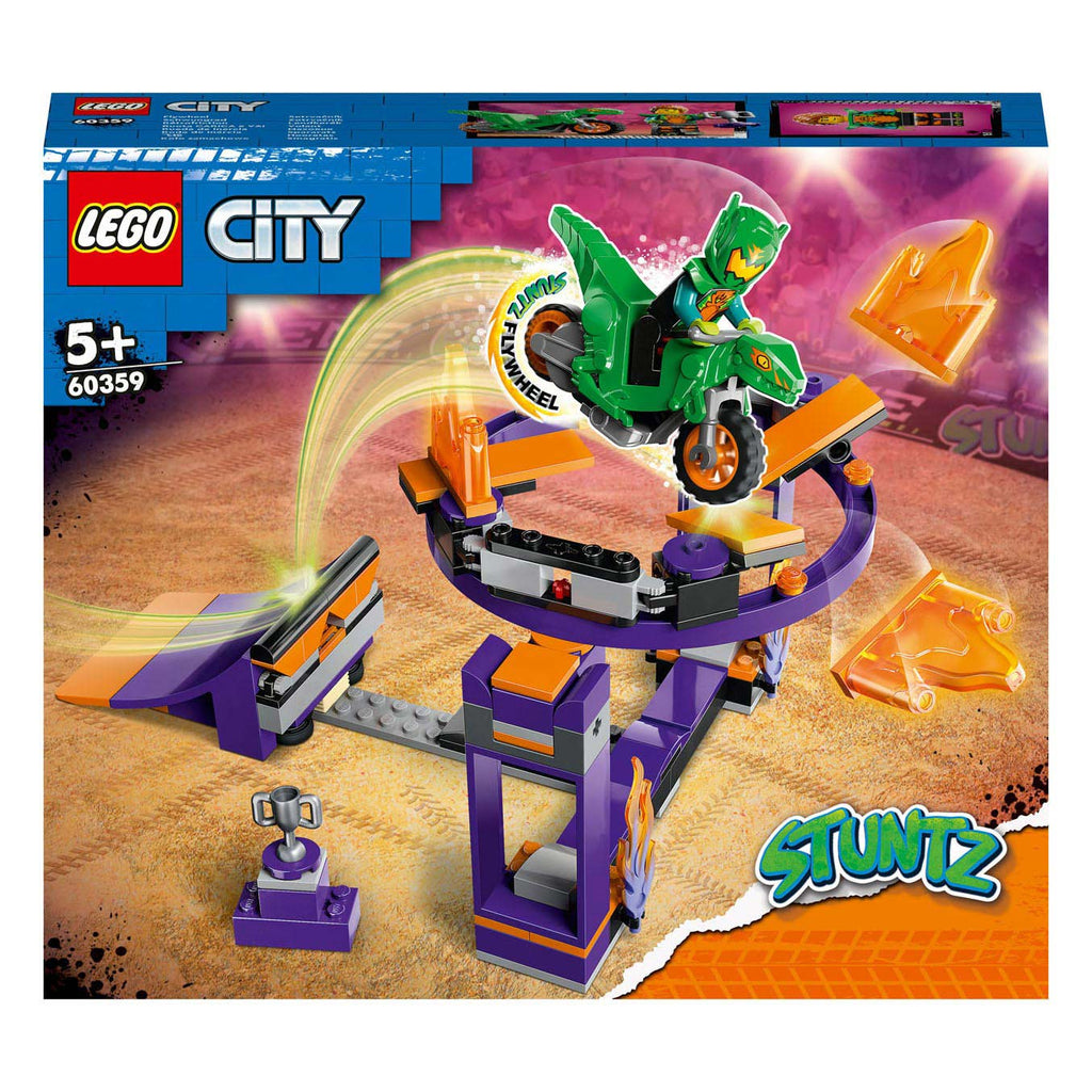 Lego city - uitdaging: dunken met stuntbaan constructiespeelgoed (60359)
