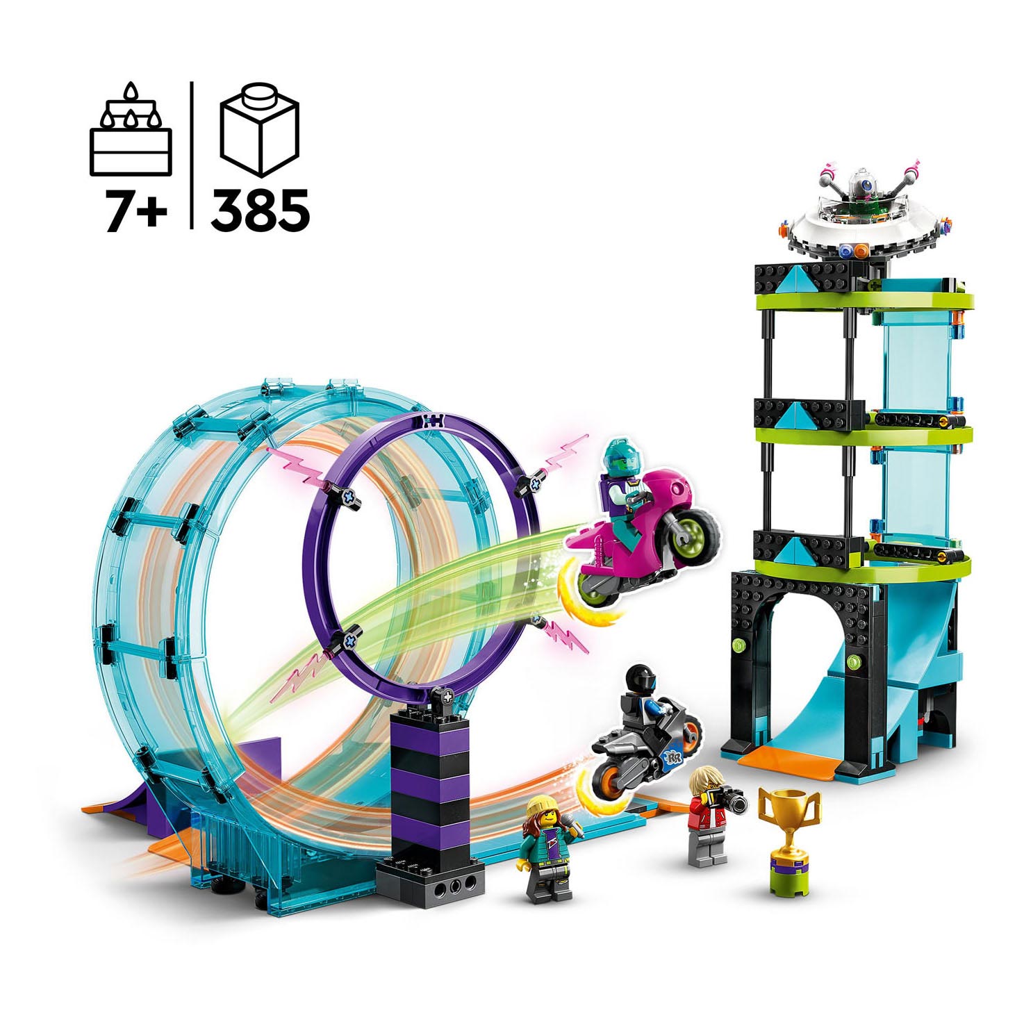 Lego city - ultieme stuntrijders uitdaging constructiespeelgoed (60361)