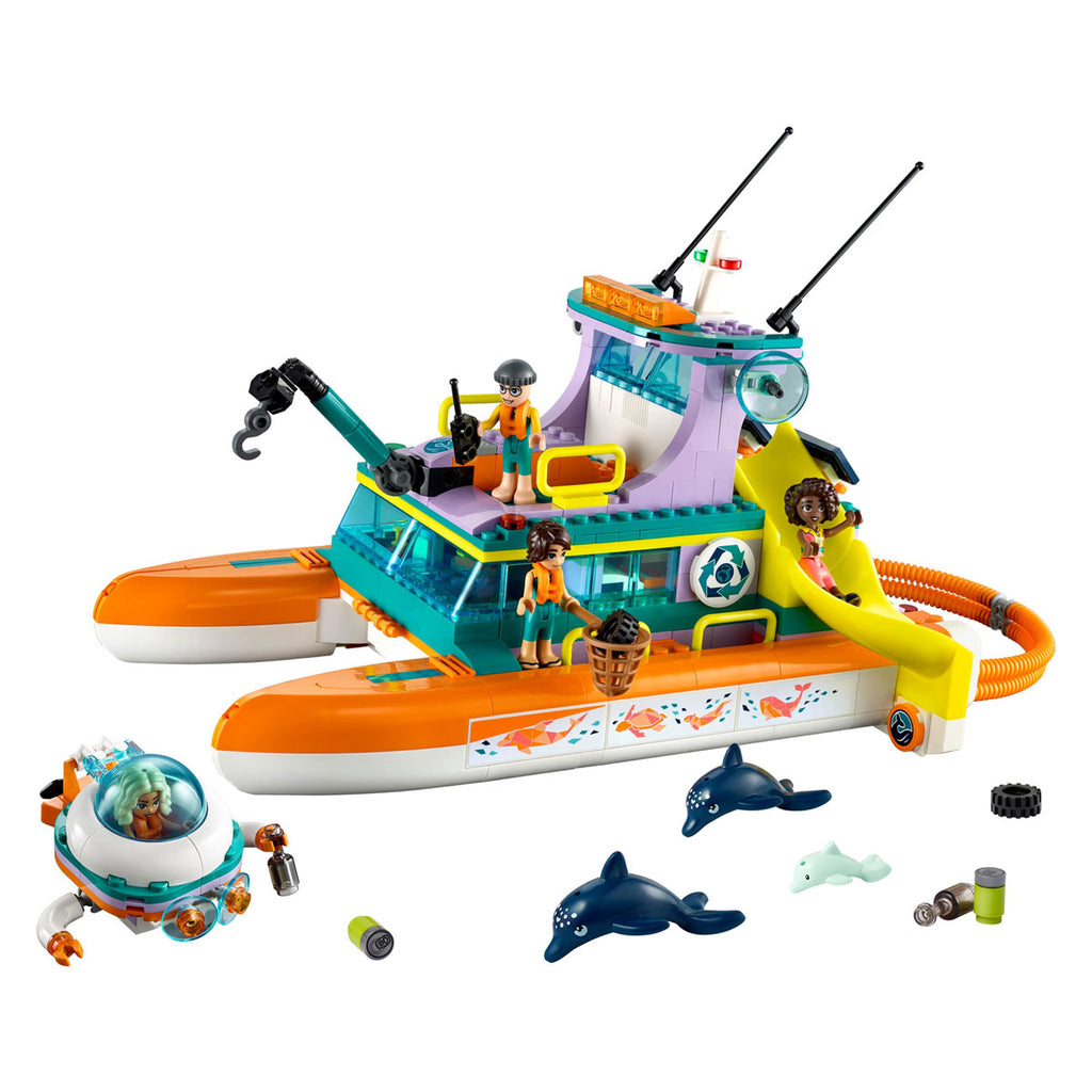 Lego friends - reddingsboot op zee constructiespeelgoed (41734)