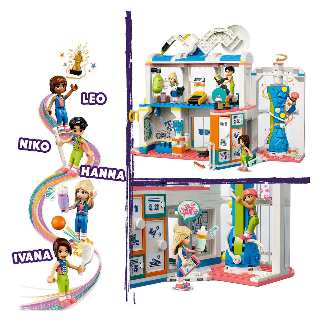 Lego friends - sportcentrum constructiespeelgoed (41744)