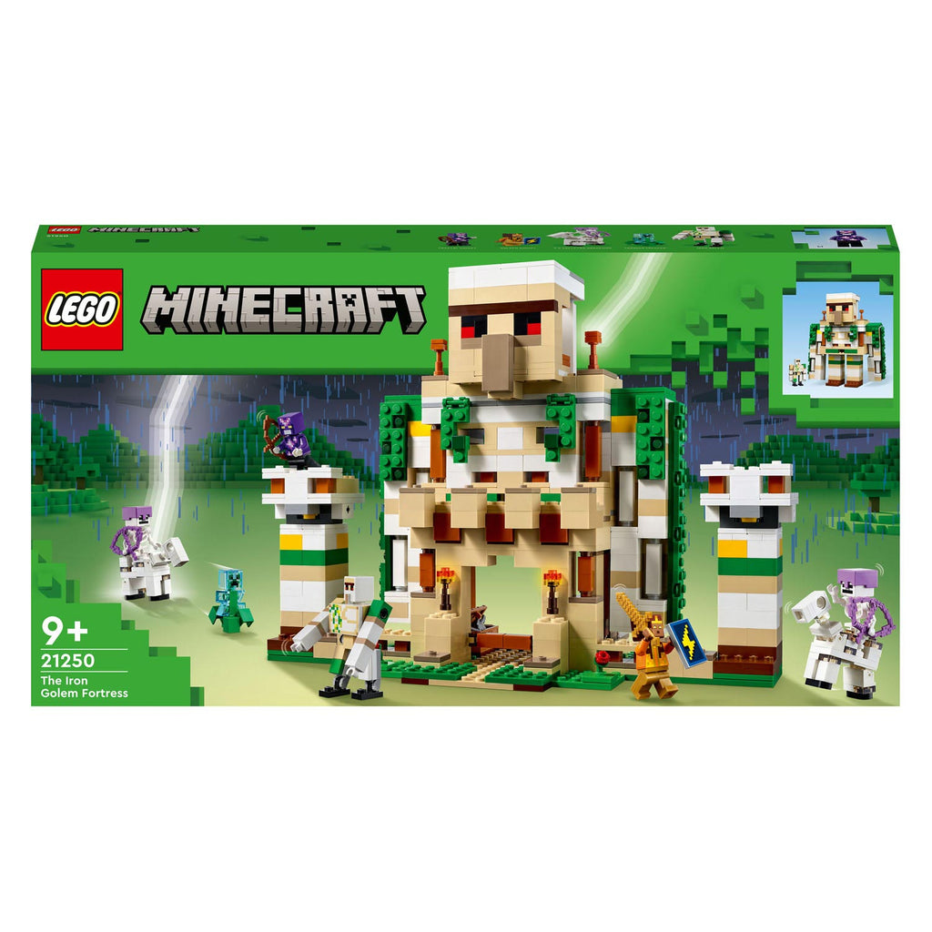 Lego Minecraft 21250 Het IJzergolemfort