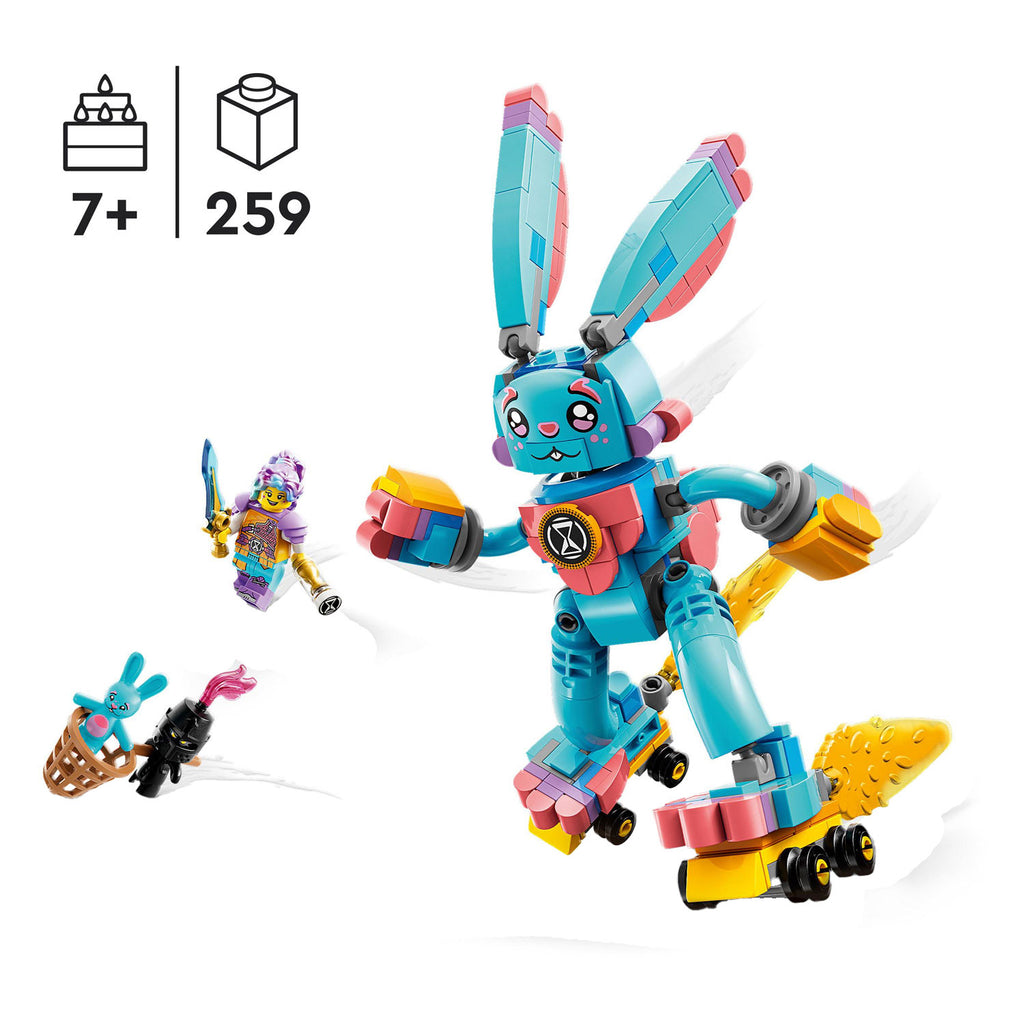Lego dreamzzz - izzie en bunchu het konijn constructiespeelgoed (71453)