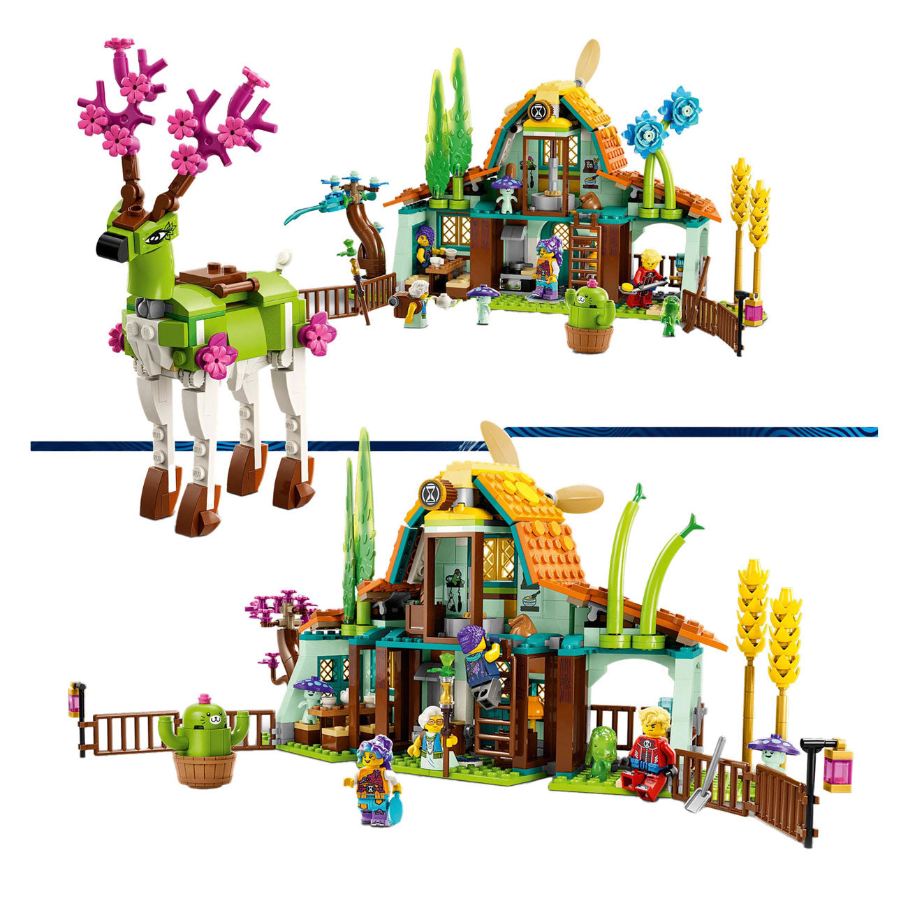 Lego dreamzzz - stal met droomwezen constructiespeelgoed (71459)