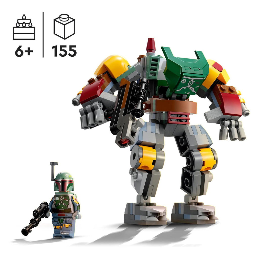Lego star wars boba fett mecha 75369 licht beschadigd