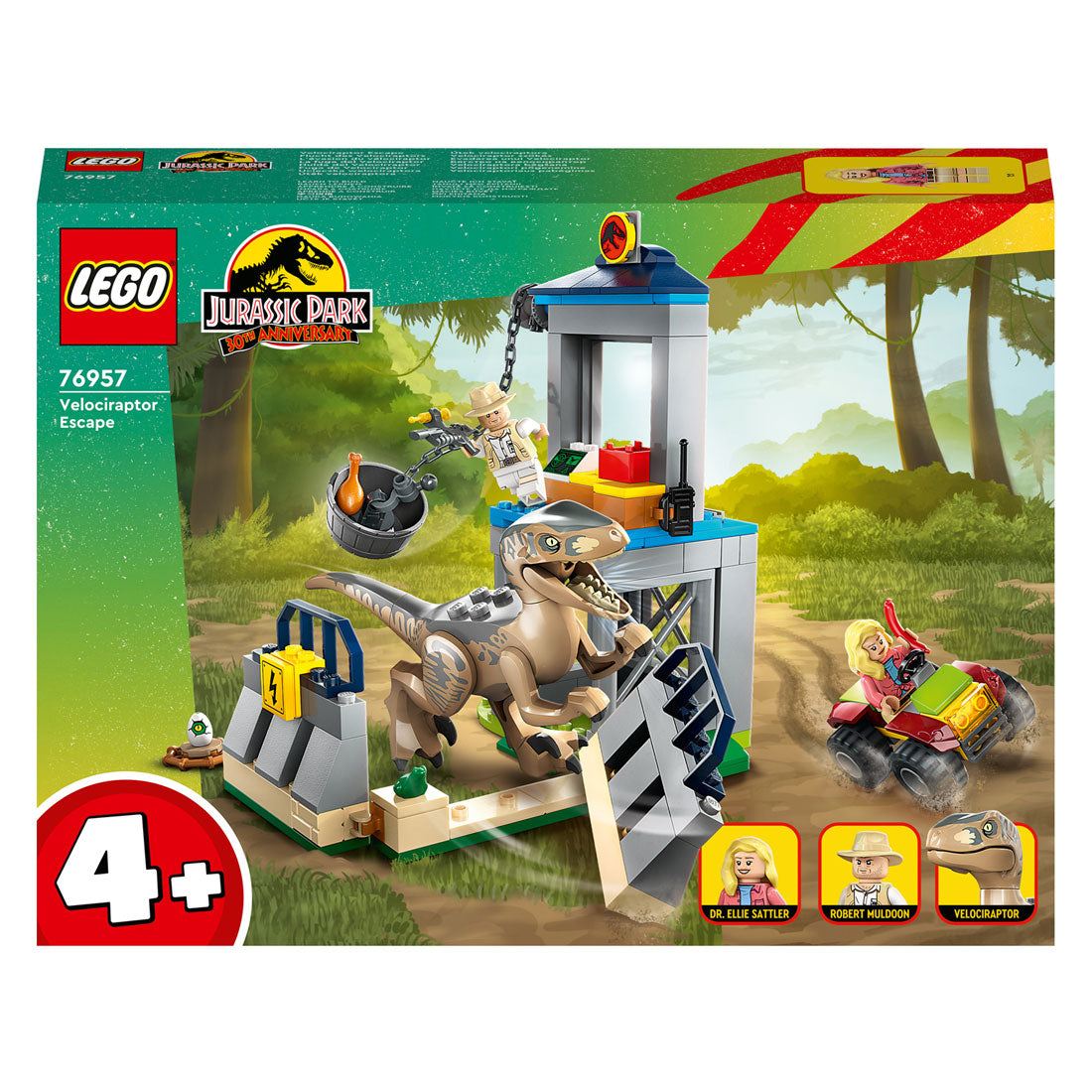 Lego Jurassic World 76957 Velociraptor Ontsnapping