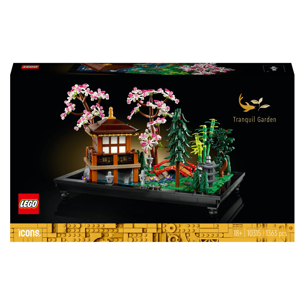 Lego icons - rustgevende tuin constructiespeelgoed (10315)