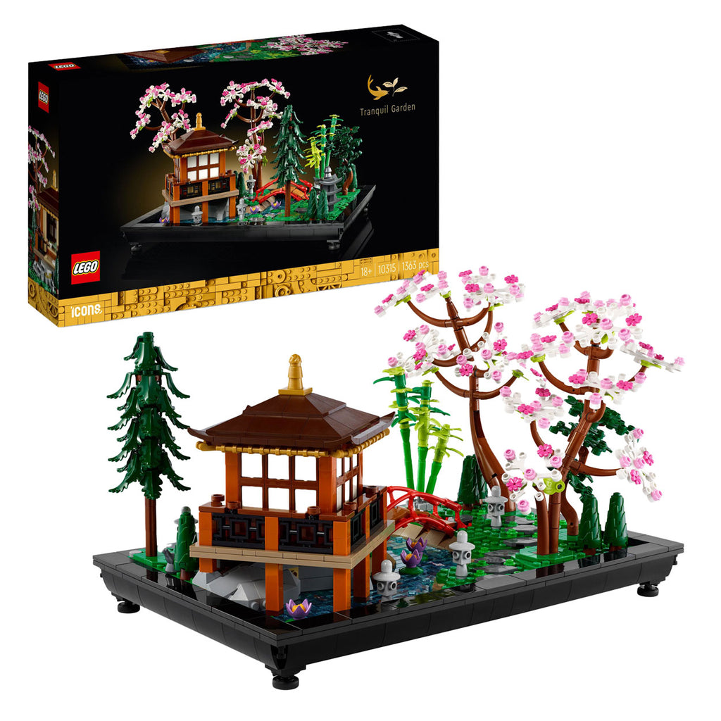 Lego icons - rustgevende tuin constructiespeelgoed (10315)