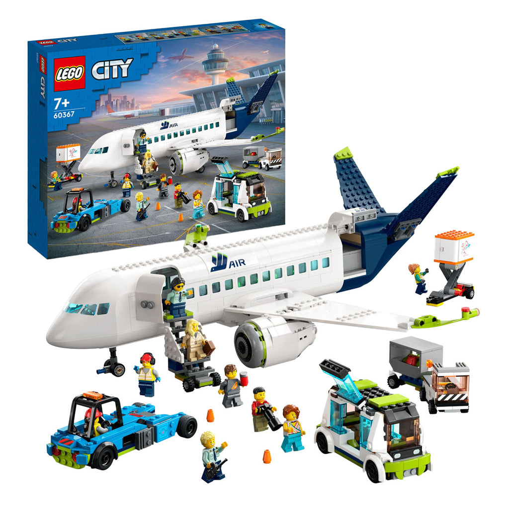 Lego city 60367 passagiersvliegtuig