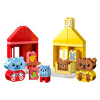 Lego duplo - dagelijkse gewoontes - eten en slapen constructiespeelgoed (10414)