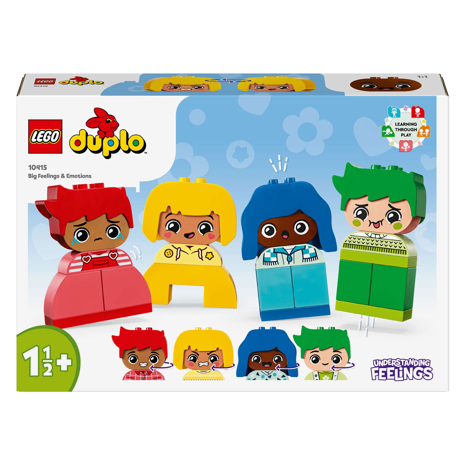 Lego duplo - gevoelens en emoties constructiespeelgoed (10415)