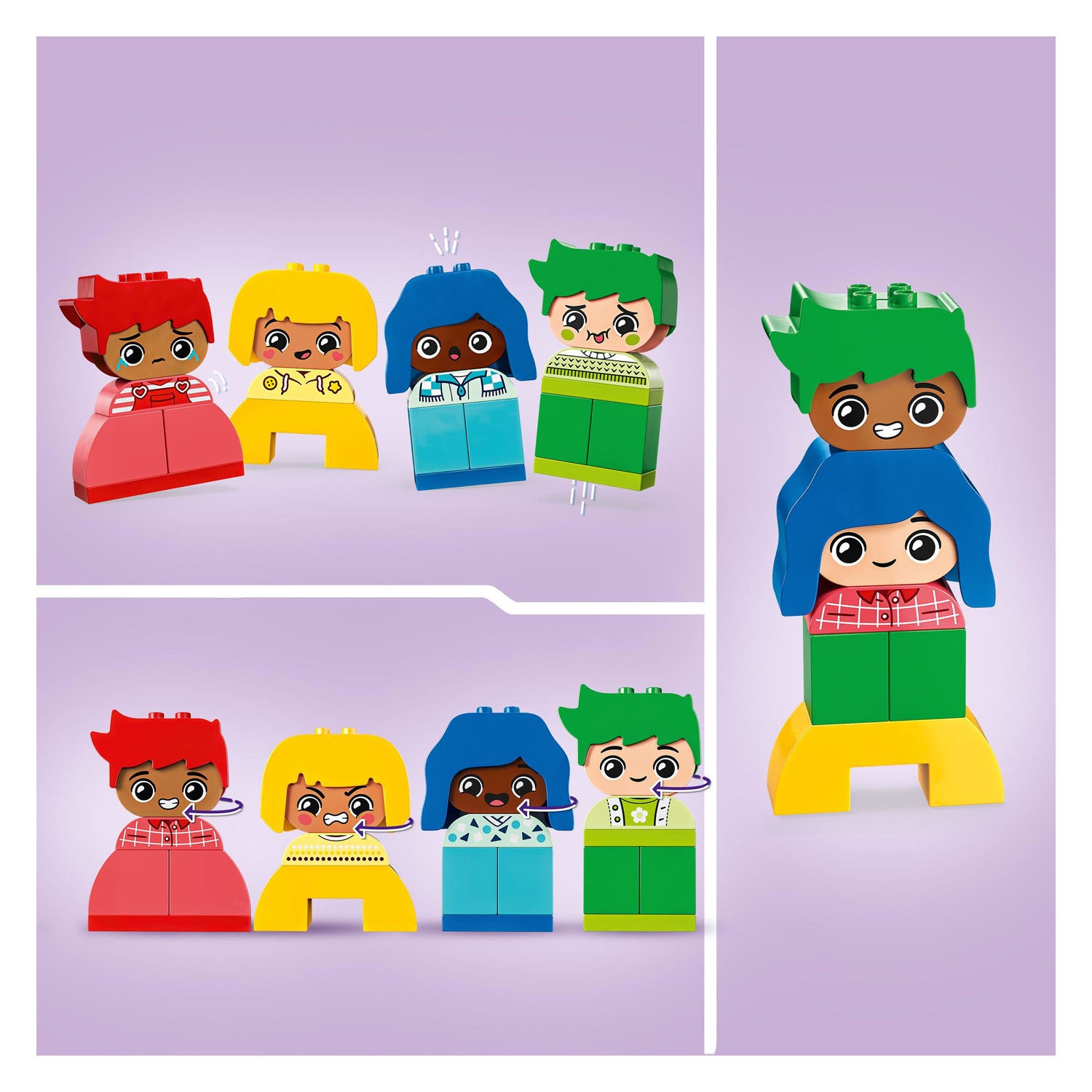 Lego duplo - gevoelens en emoties constructiespeelgoed (10415)