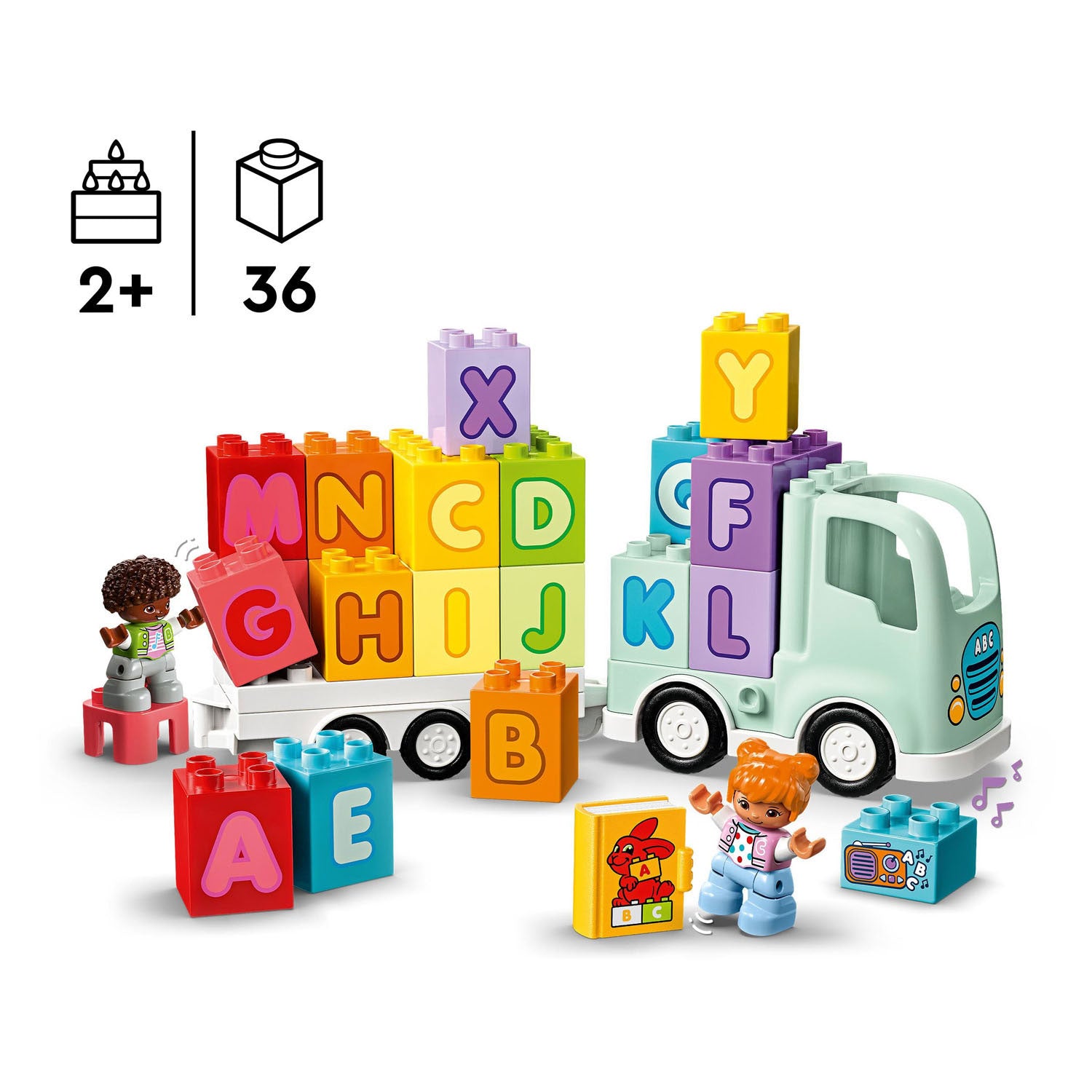 Lego duplo 10421 alfabetvrachtwagen