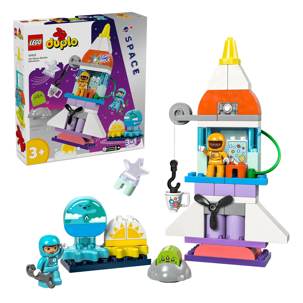 Lego duplo - 3-in-1 ruimteavontuur constructiespeelgoed (10422)
