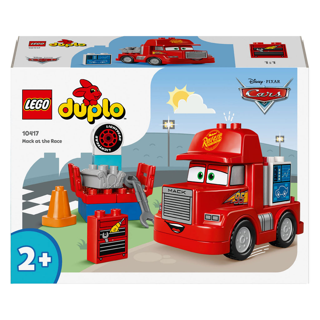Lego duplo 10417 disney cars mack at the race