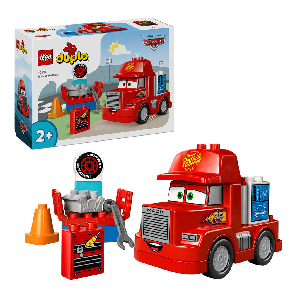 Lego duplo 10417 disney cars mack at the race