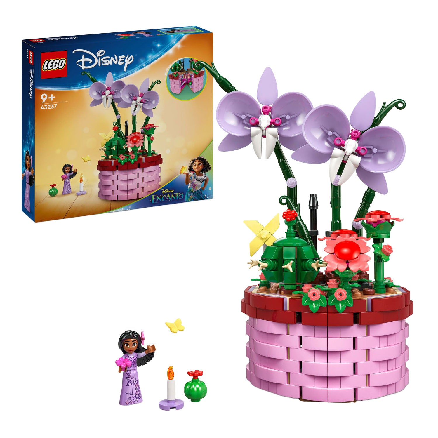 Lego disney - isabela's bloempot constructiespeelgoed (43237)