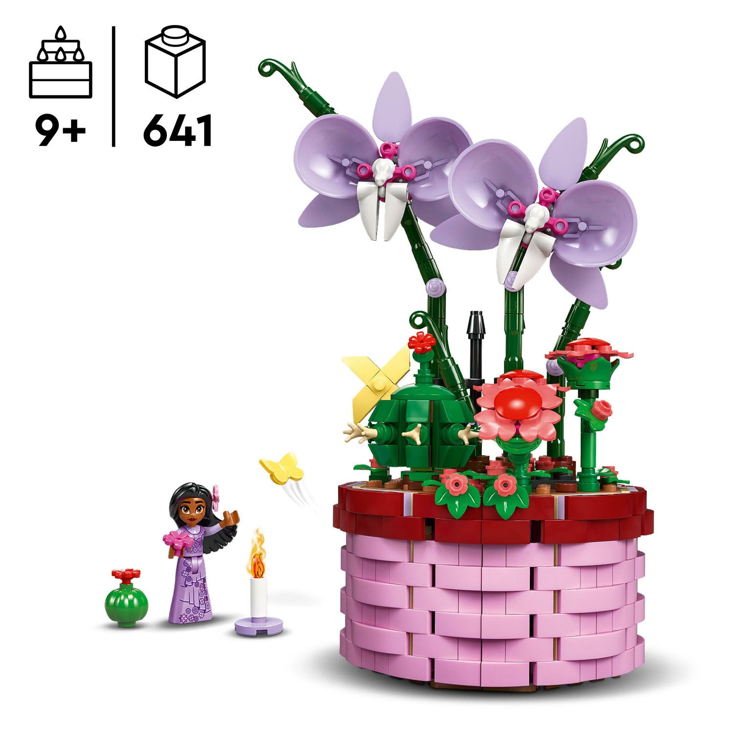 Lego disney - isabela's bloempot constructiespeelgoed (43237)