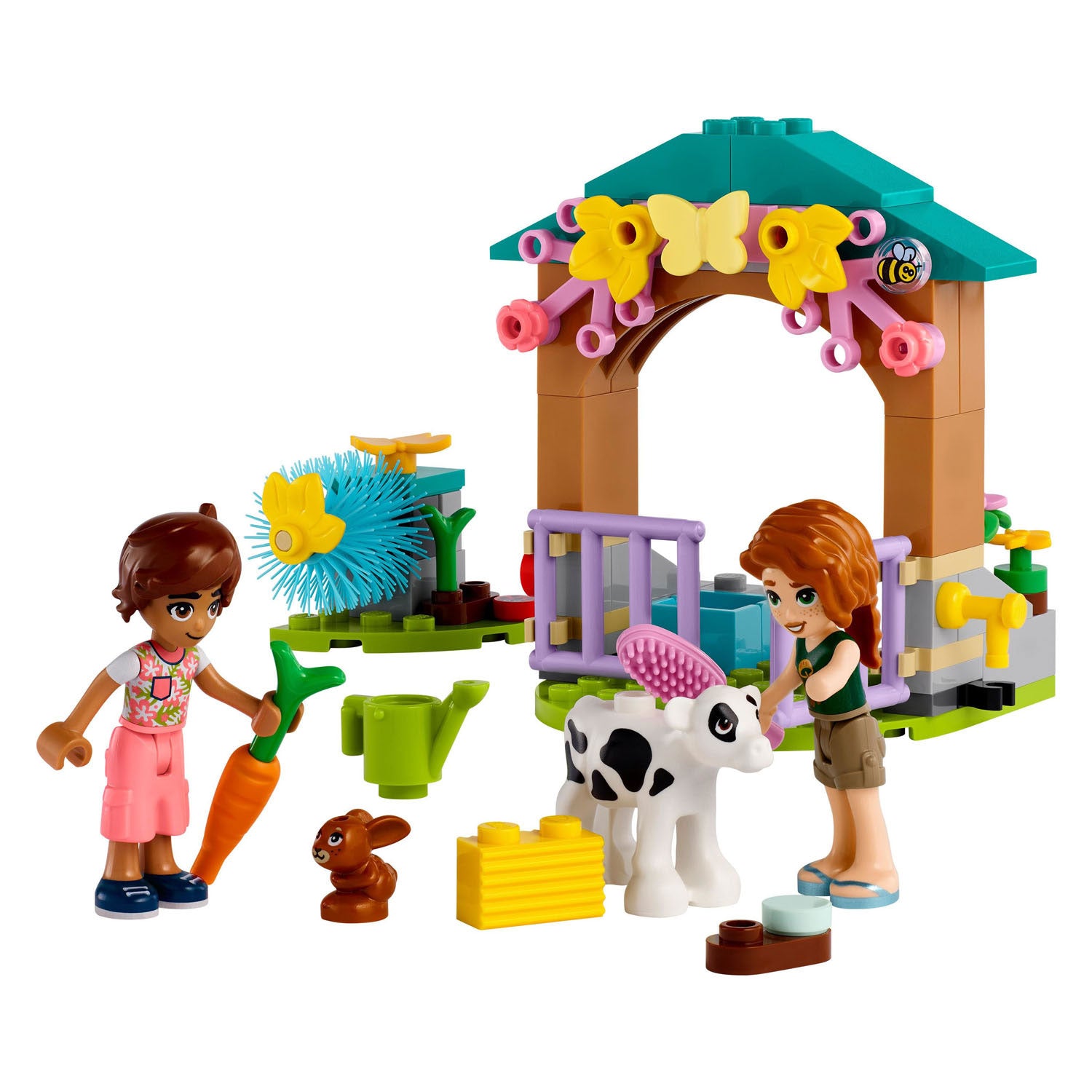 Lego friends autumns schuur met kalfje