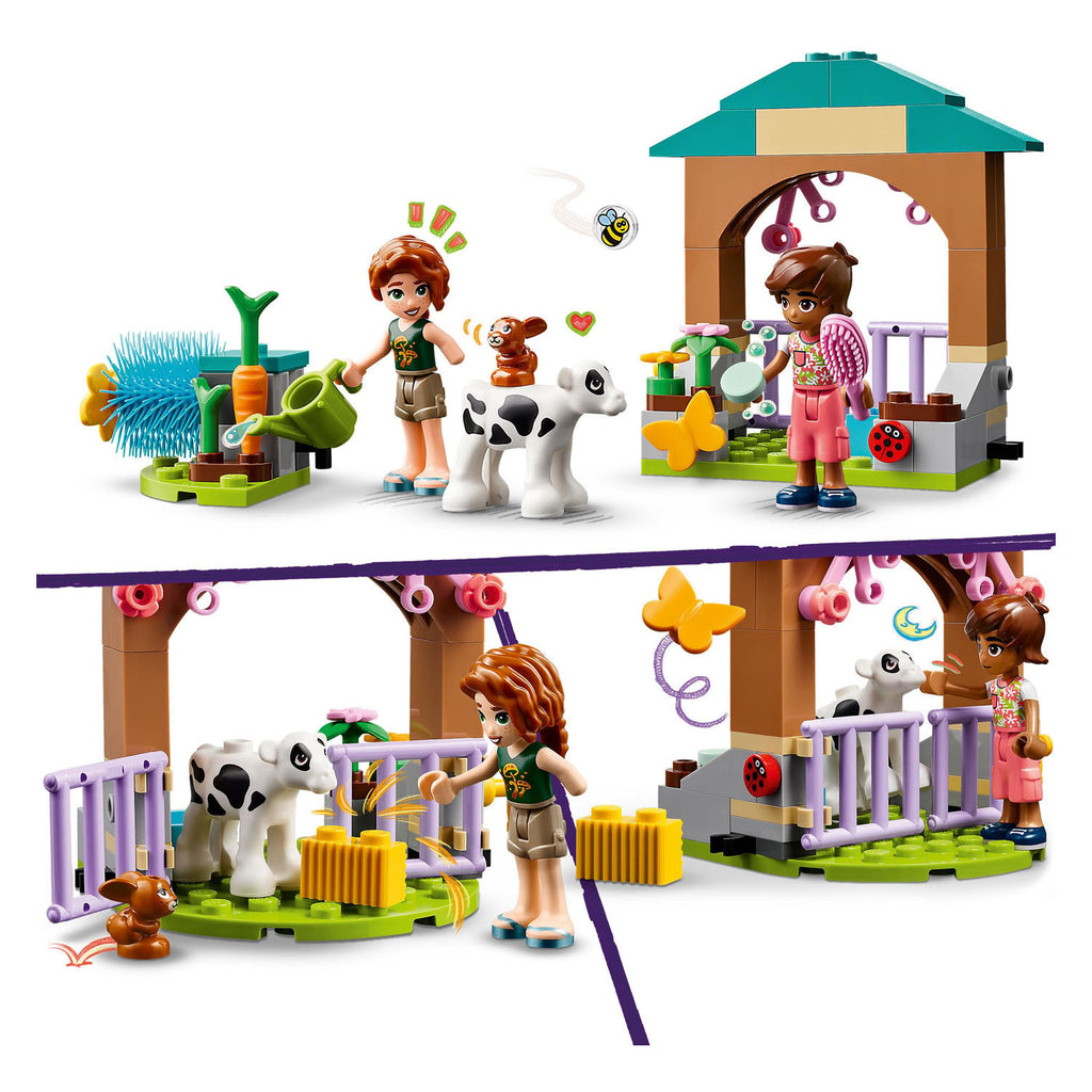Lego friends autumns schuur met kalfje