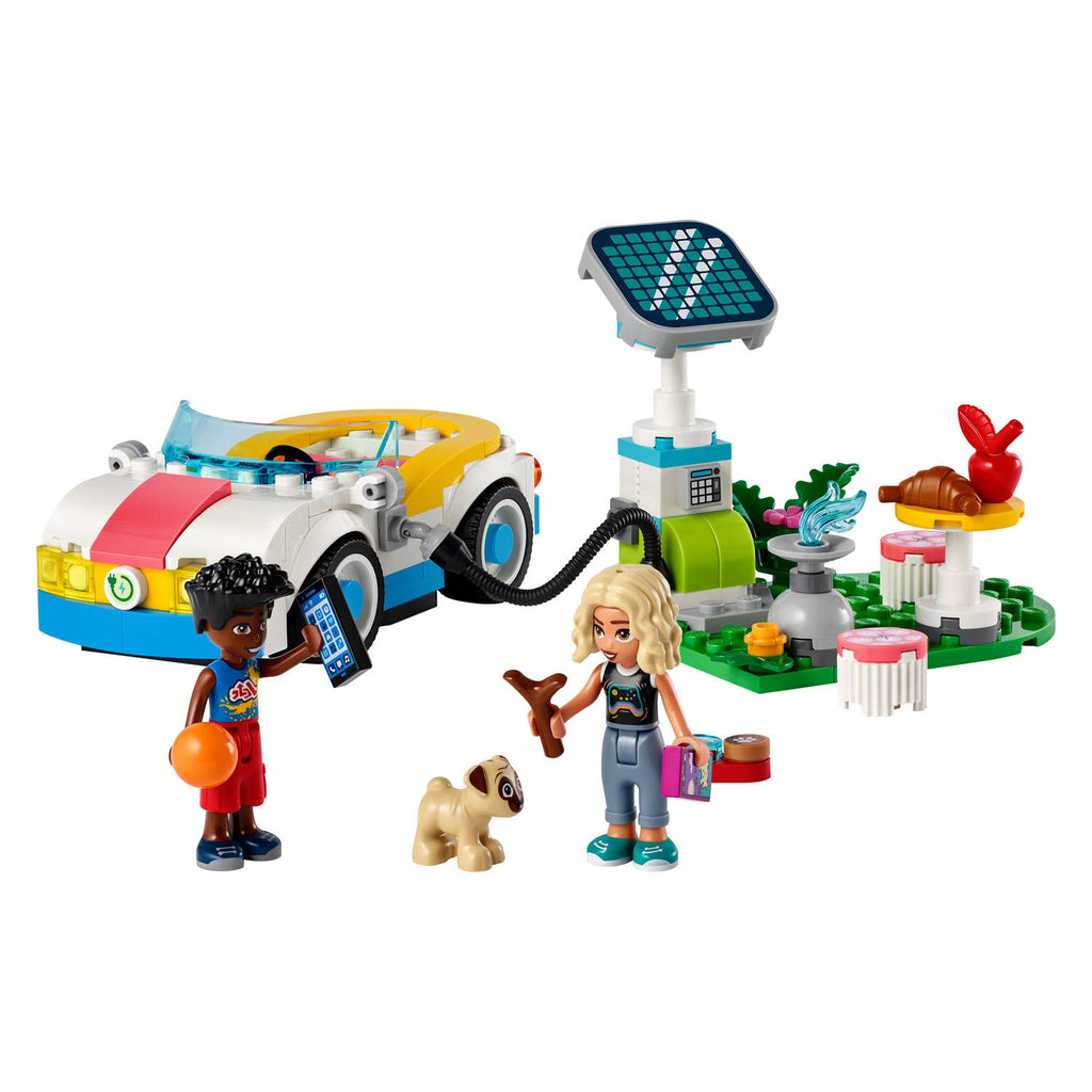 Lego friends electrische auto met oplaad punt 42609