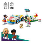 Lego friends electrische auto met oplaad punt 42609